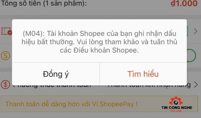 khac phuc loi m04 shopee