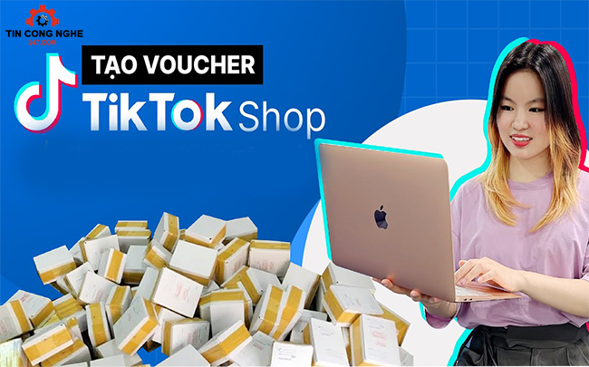 cach tao voucher tiktok shop