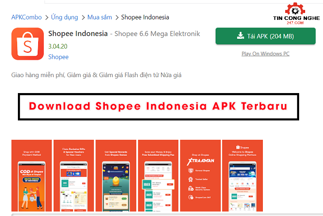 download Shopee Indonesia APK Terbaru