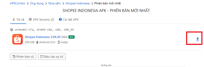 download Shopee Indonesia APK Terbaru