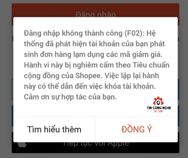 khoi phuc tai khoan shopee bi gioi han