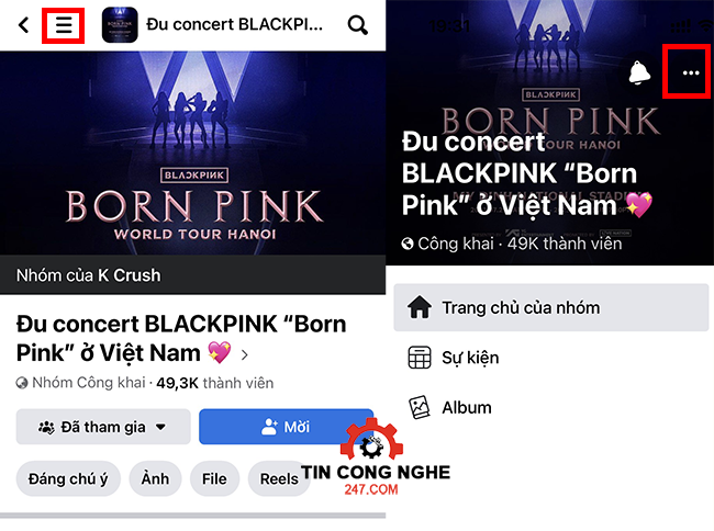 Cách lấy link Group Facebook bằng điện thoại