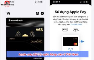 Apple pay ho tro ngan hang nao