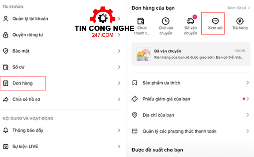 Cách xóa đánh giá trên TikTok Shop