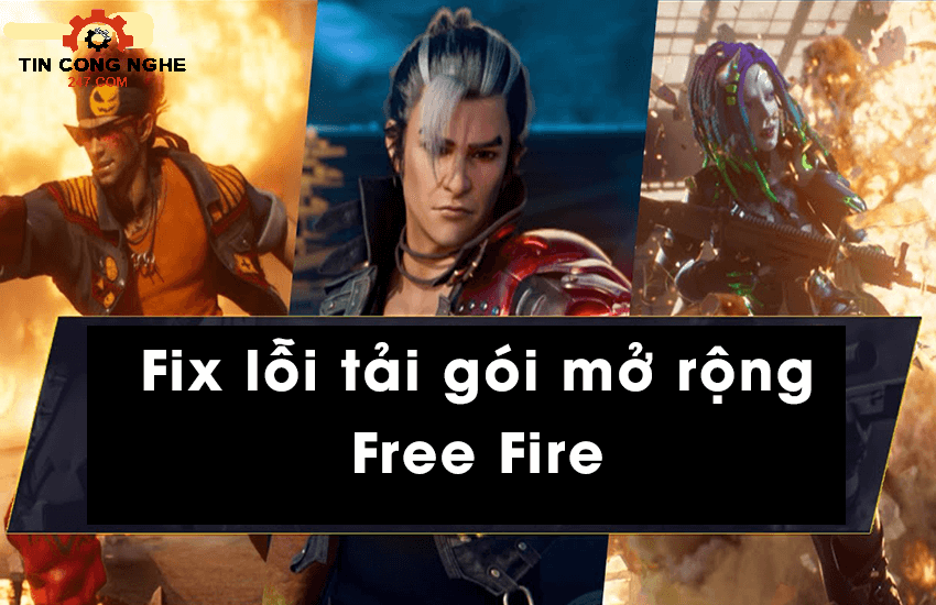 lỗi tải gói mở rộng Free Fire