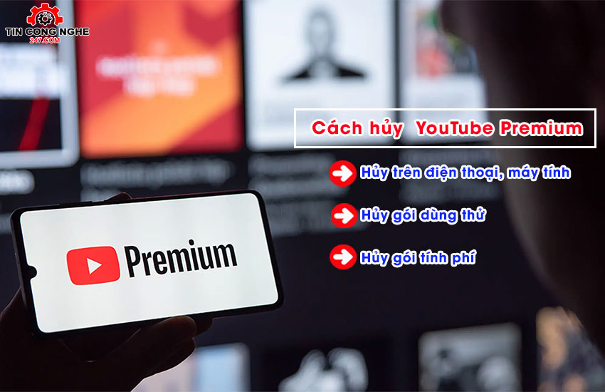 huy goi youtube premium