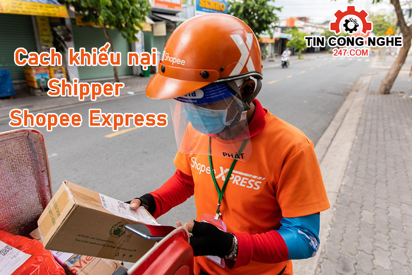 Cách khiếu nại Shipper Shopee Express