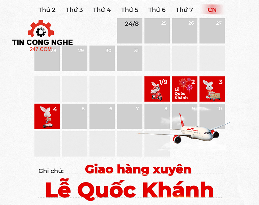 Tiktok Shop có giao hàng ngày lễ 2/9 không