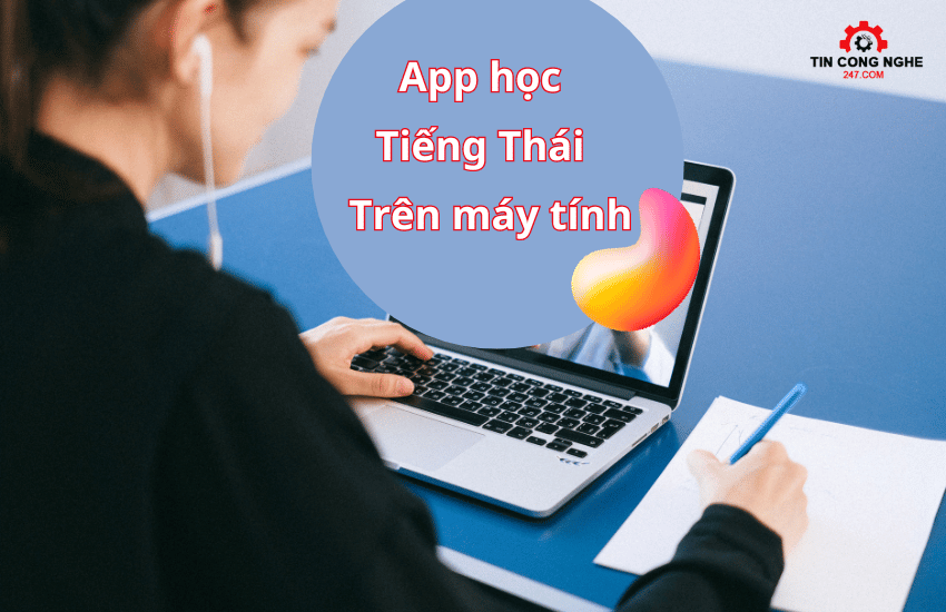 app hoc tieng thai tren may tinh