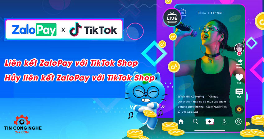 cach lien ket zalopay voi tiktok shop