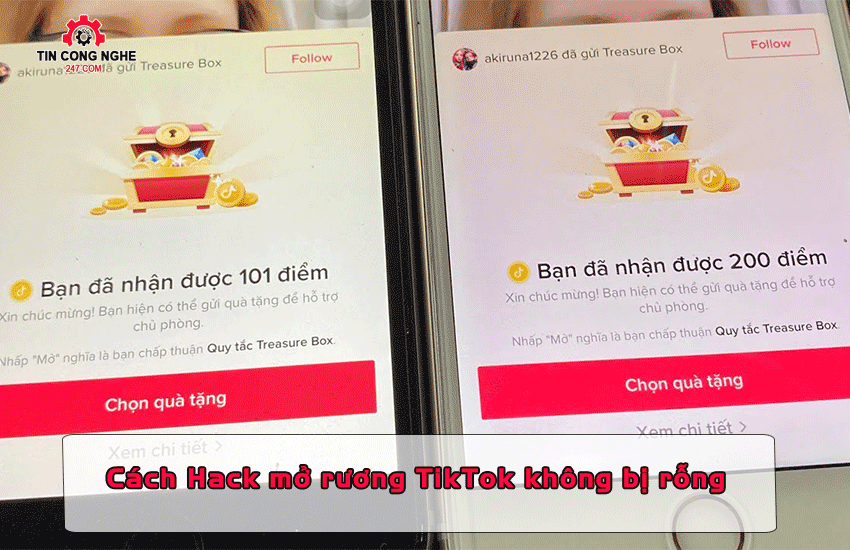 hack mo ruong tiktok khong bi rong