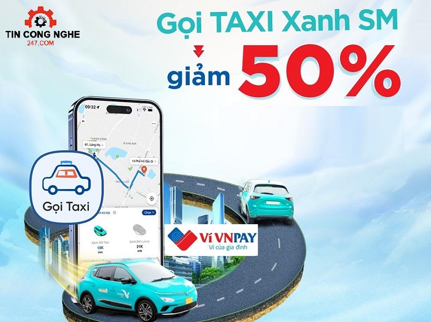 ma khuyen mai taxi xanh sm