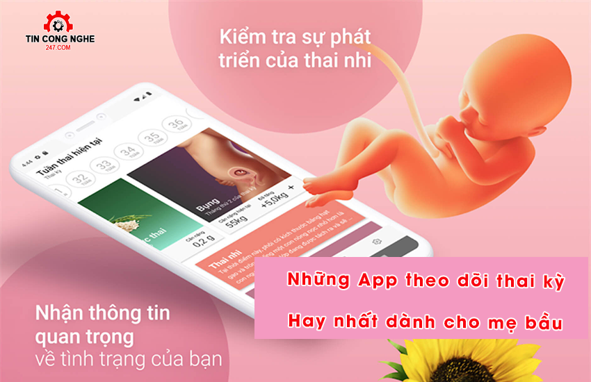 app theo doi thai ky mien phi