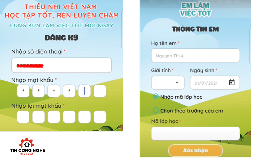 cai dat app lam viec tot cung kun