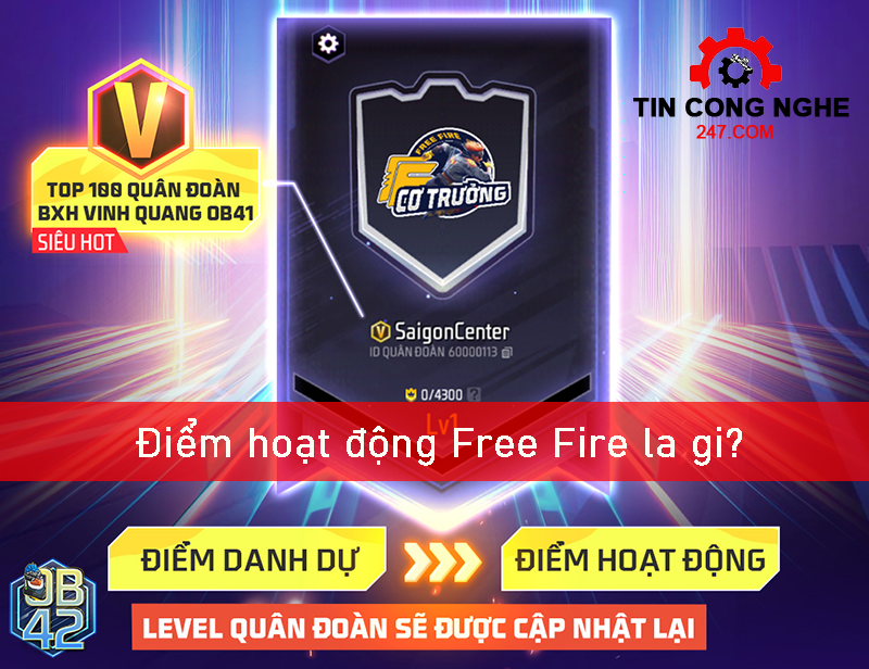 Điểm hoạt động Free Fire là gì?