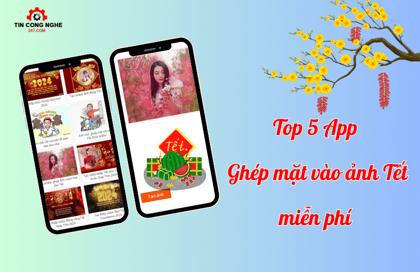 app ghep mat vao anh tet