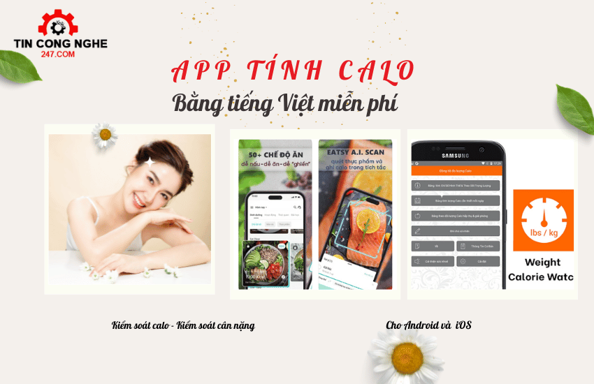 app tinh calo bang tieng viet mien phi