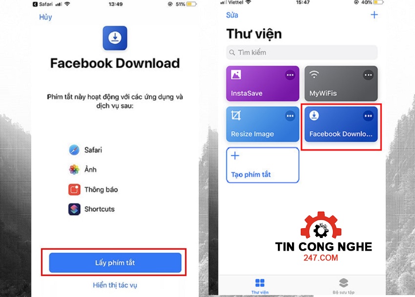 app tai video facebook ve iphone