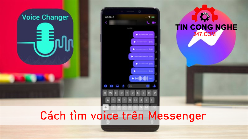 Hướng dẫn cách tìm voice trên Messenger