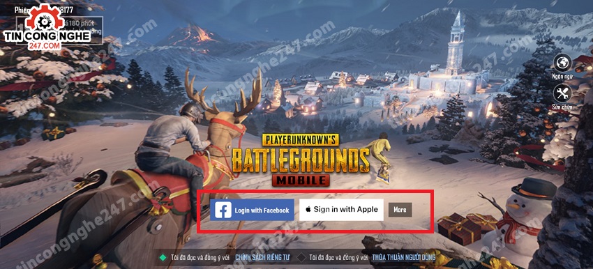 dang nhap pubg mobile bang gmail 