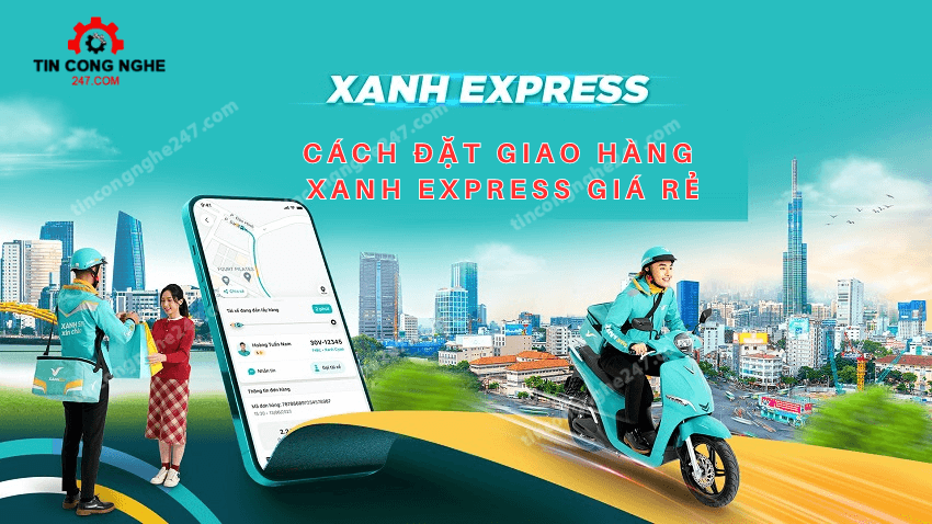 cach dat giao hang Xanh Express