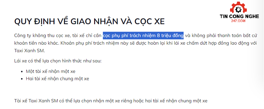 xanh sm bike coc bao nhieu