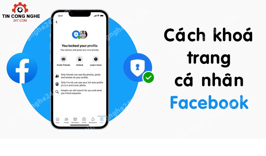 cach khoa bao ve trang ca nhan facebook