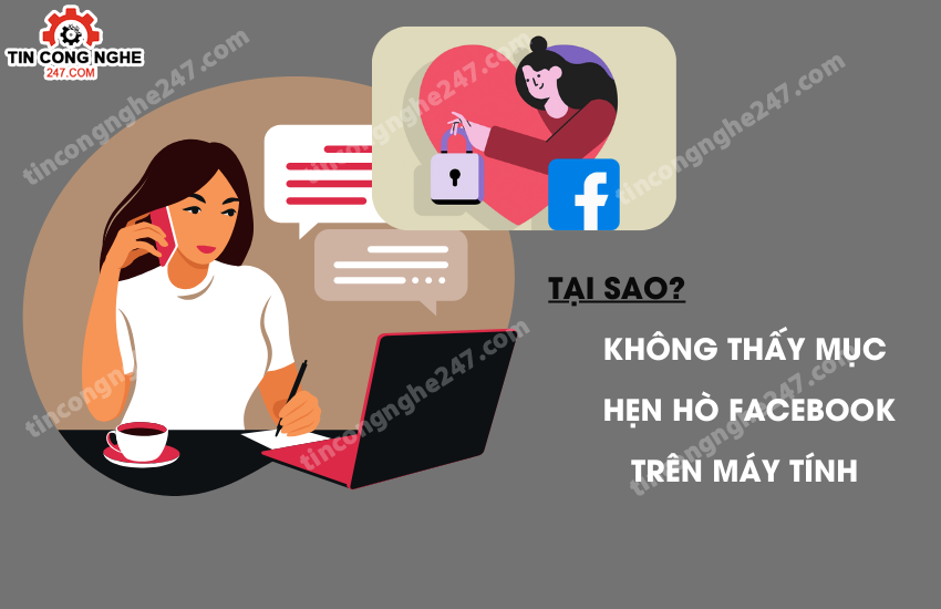 khong thay muc hen ho facebook tren may tinh